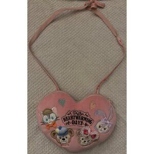 Disney Sea Duffy Heart Warming Days shoulder bag Pass Case Coin Case Pink Tokyo